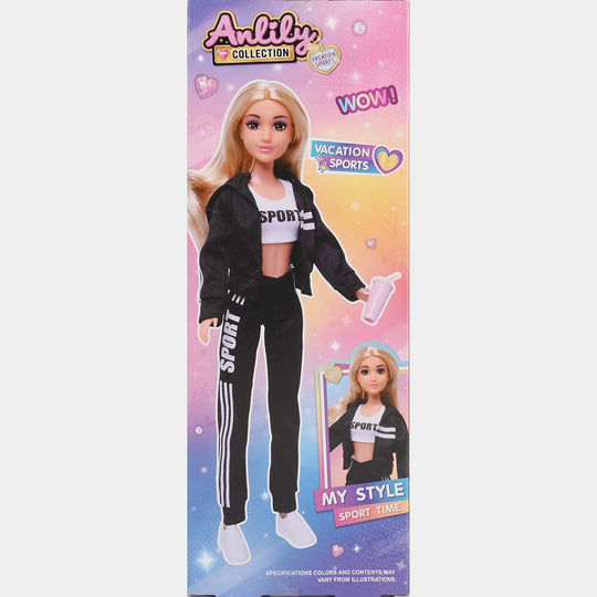 11.5" Lovely Fashion Doll with Accessories Set