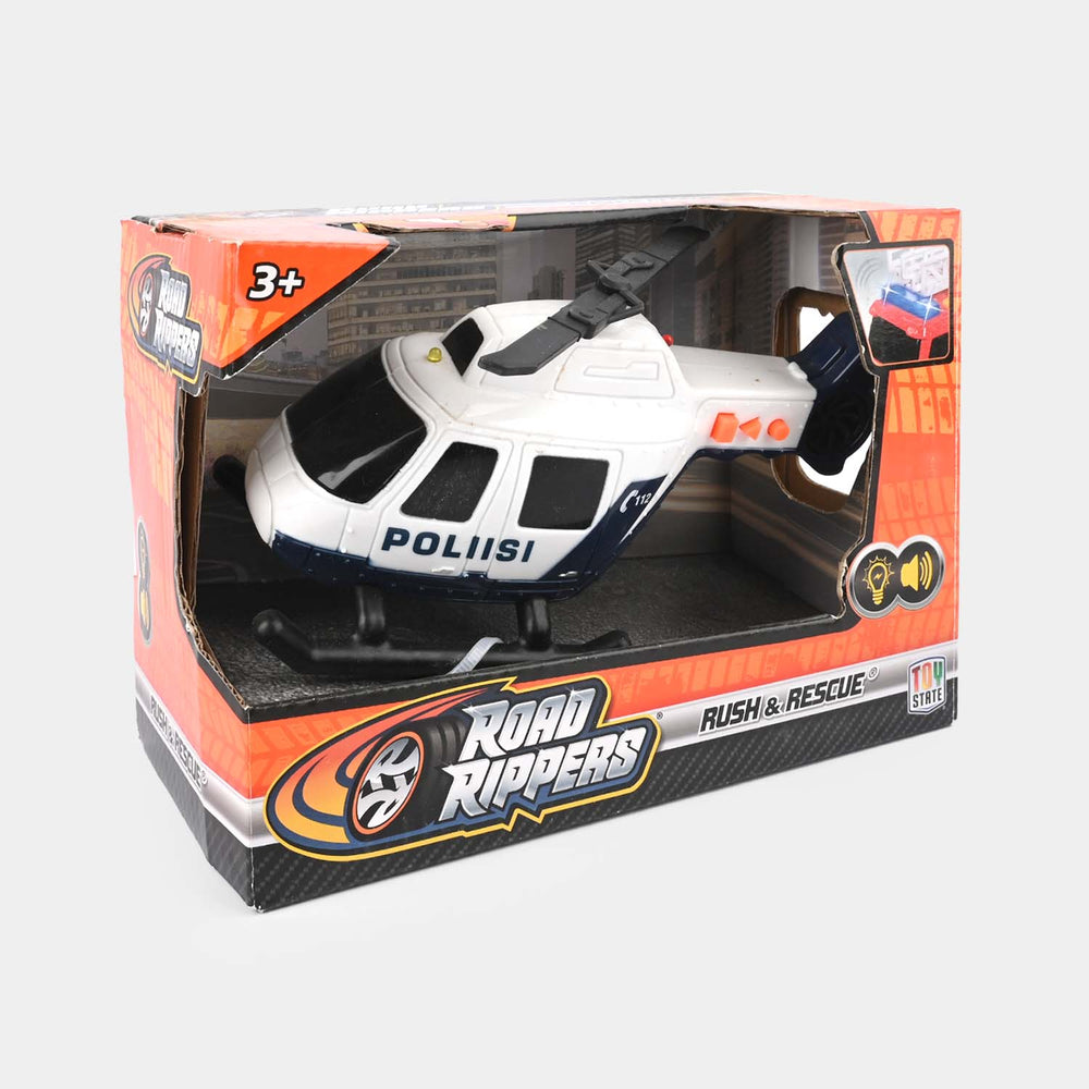 Rush & Rescue Vehicle Toy with Light and Sound for Kids