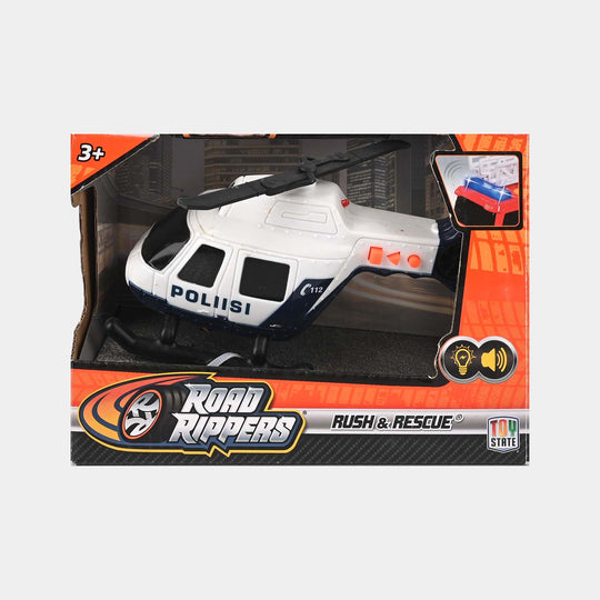 Rush & Rescue Vehicle Toy with Light and Sound for Kids