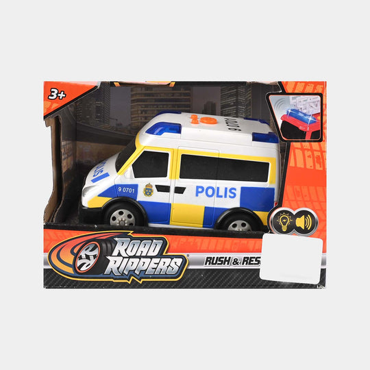 Rush & Rescue Vehicle Toy with Light and Sound for Kids