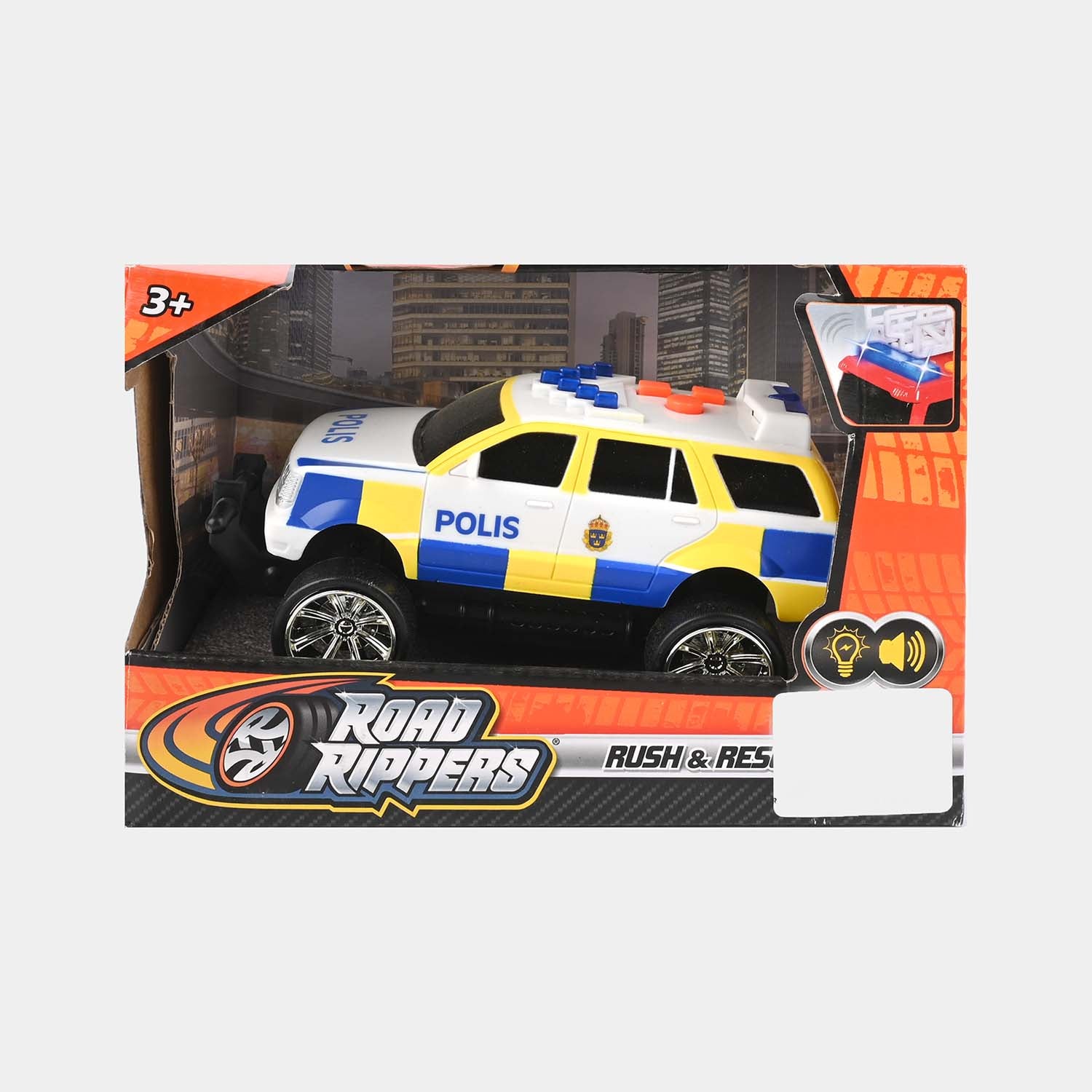 Road Rippers Rush&Rescue Police Car 11422 Price in Pakistan | Bachaa Party