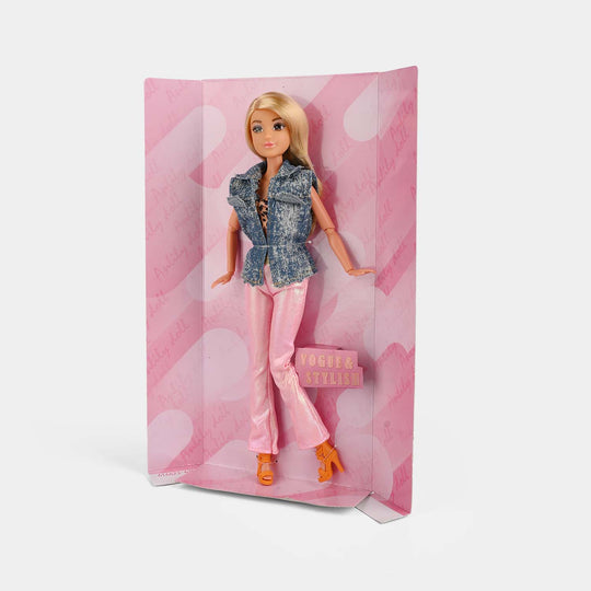 11.5" Lovely Fashion Doll with Accessories Set