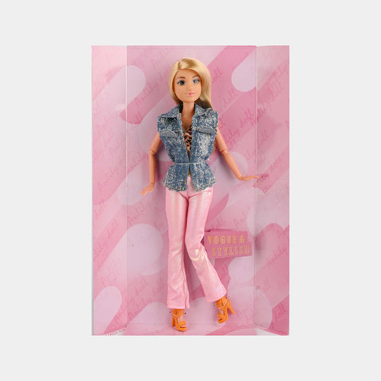11.5" Lovely Fashion Doll with Accessories Set