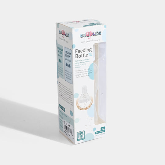 Cuddles Feeding Bottle 250ML - White