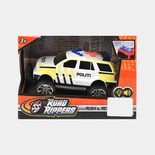 Rush & Rescue Vehicle Toy with Light and Sound for Kids