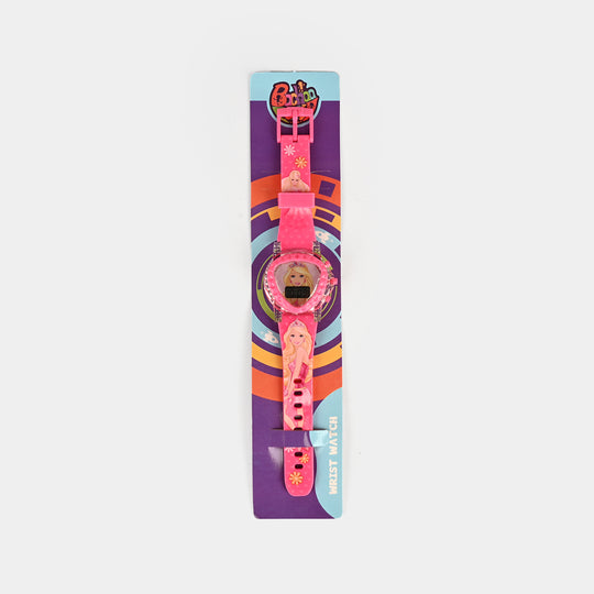 Girls Character Watch Triangle Dial