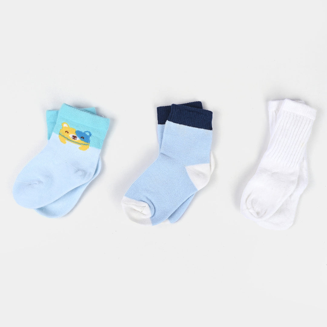 Socks Cotton 3Pair | 0 to 6M