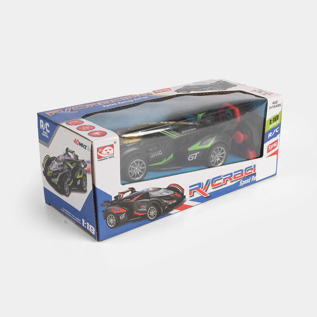 Remote Control Speed Racing Car with Spray Function