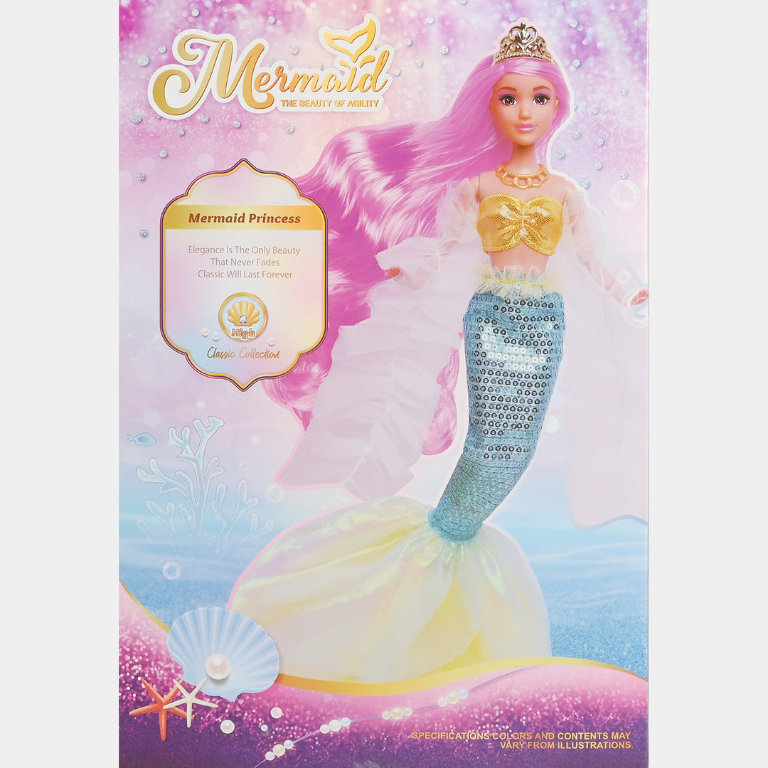 11.5" Lovely Fashion Doll with Accessories Set