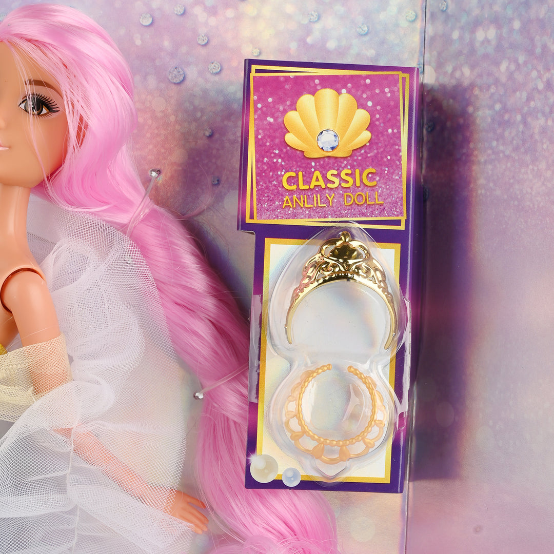 11.5" Lovely Fashion Doll with Accessories Set