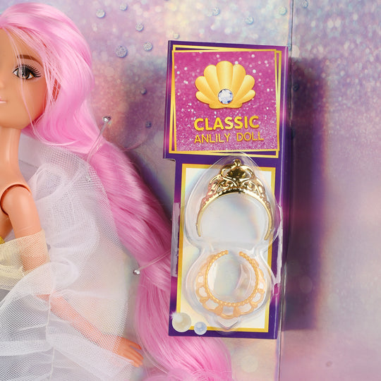 11.5" Lovely Fashion Doll with Accessories Set