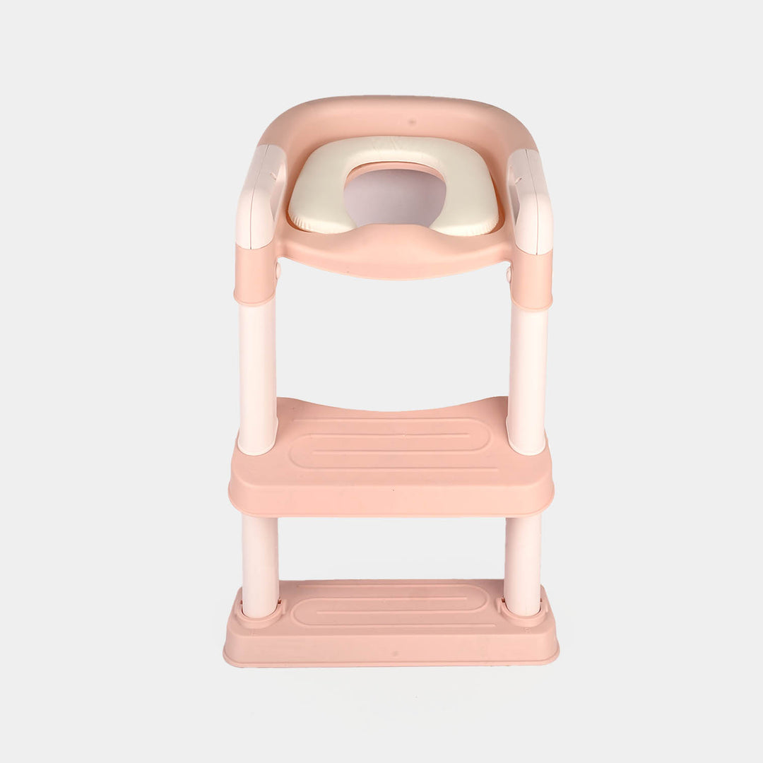 Toilet Seat with 2 Step Ladder | Toilet Trainer For Kids