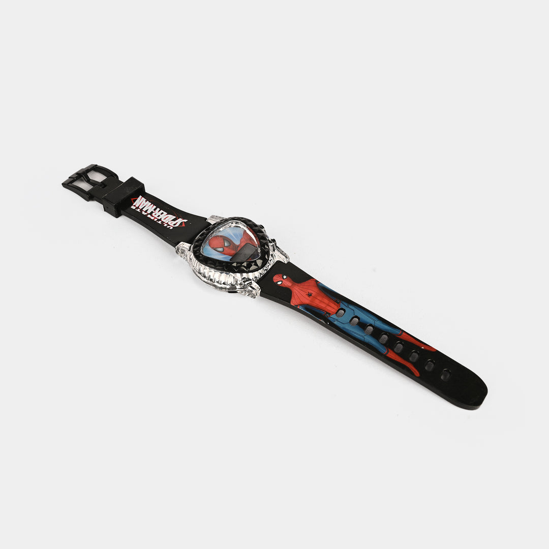 Kids Triangle Dial Wrist Watch with Light & Sound