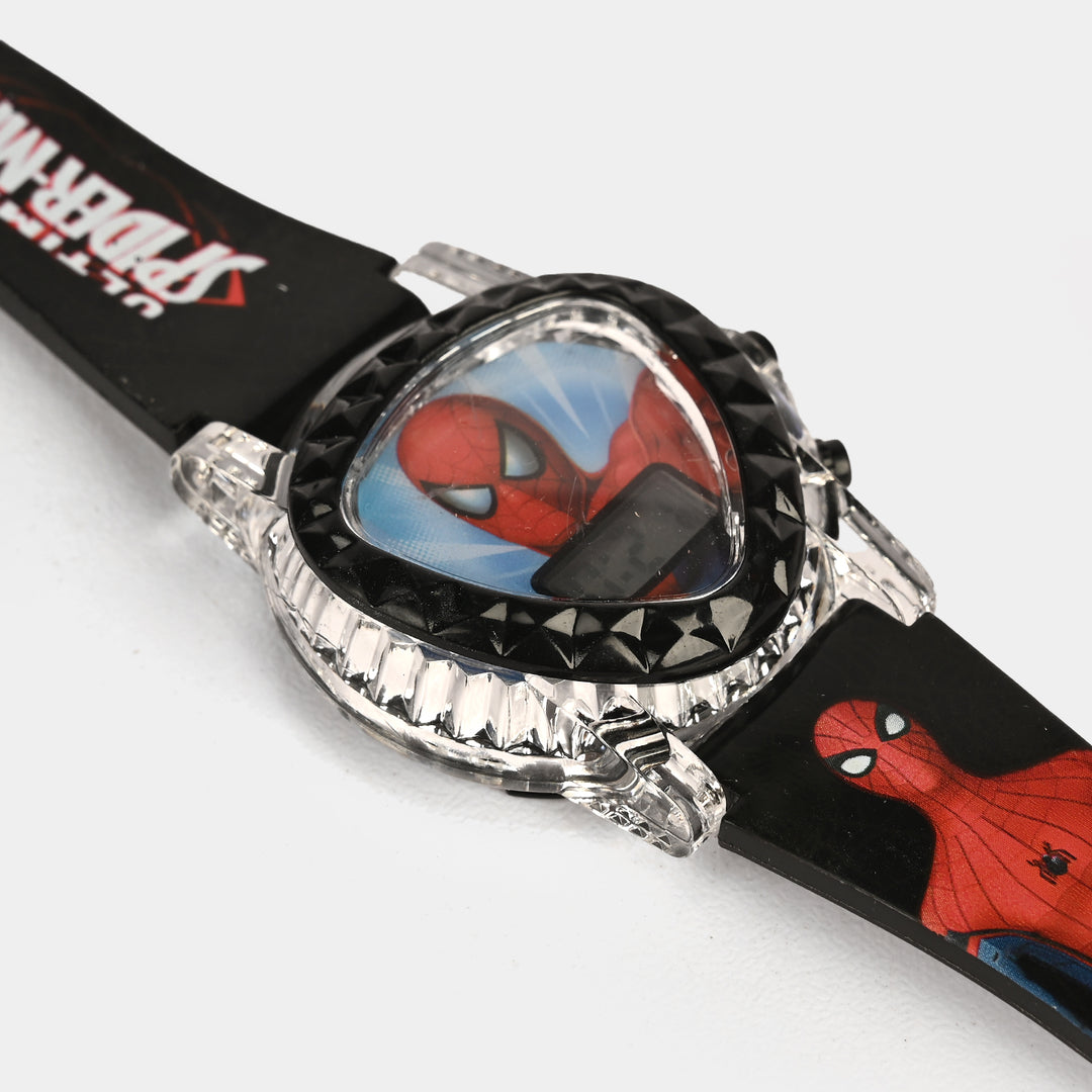 Kids Triangle Dial Wrist Watch with Light & Sound