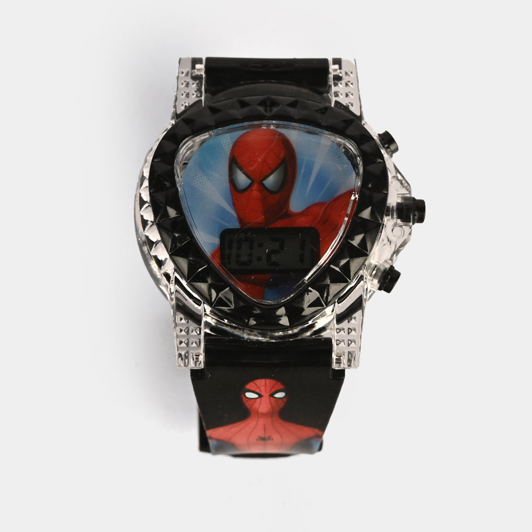 Kids Triangle Dial Wrist Watch with Light & Sound