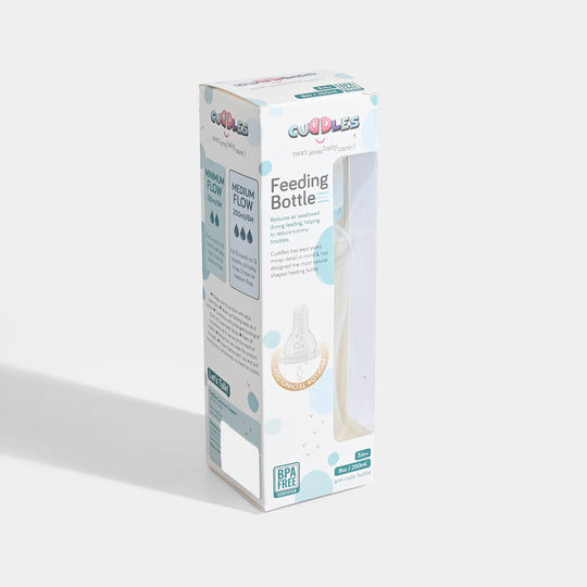 Cuddles Feeding Bottle 250ML - Blue