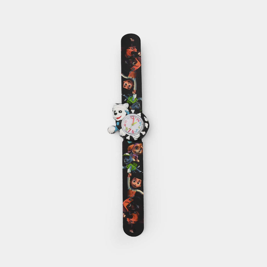 Slap Band Silicon Wrist Watch