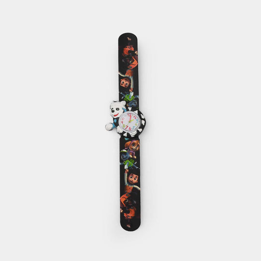 Slap Band Silicon Wrist Watch