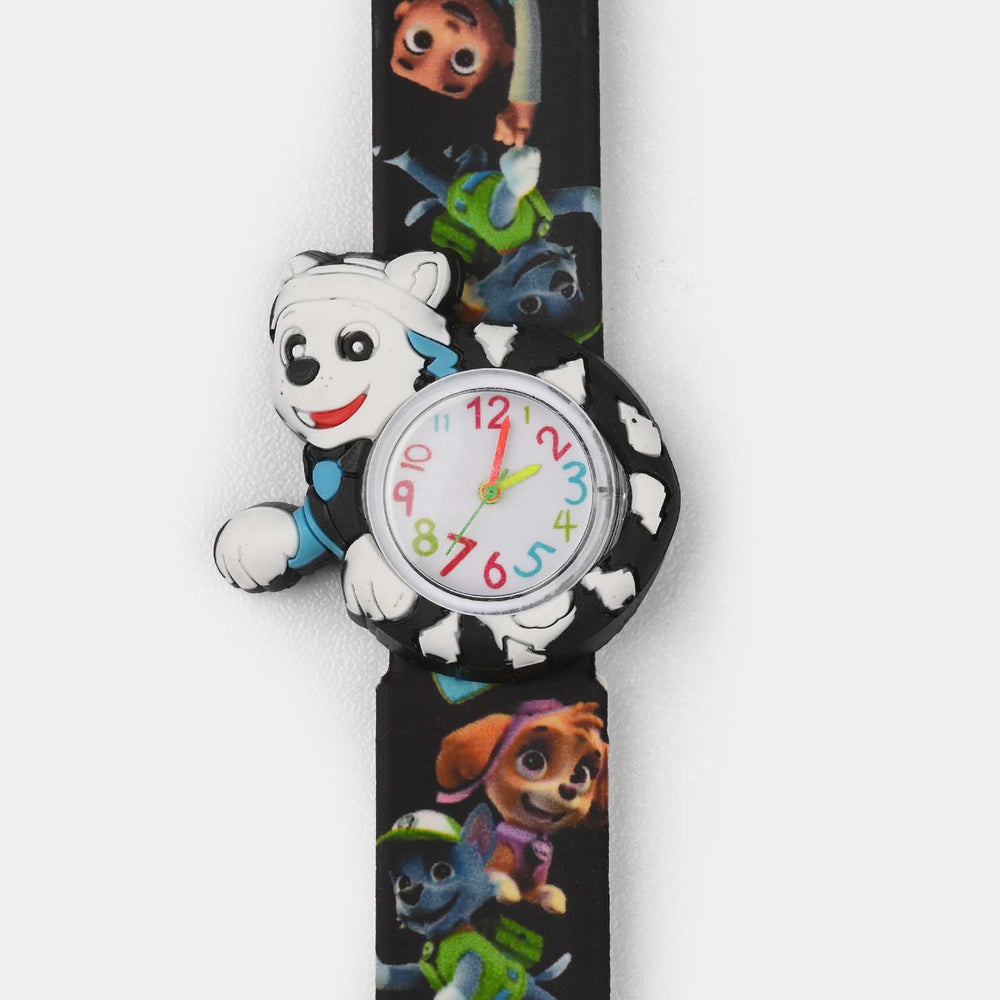Slap Band Silicon Wrist Watch