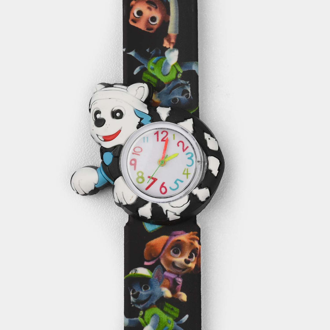 Slap Band Silicon Wrist Watch