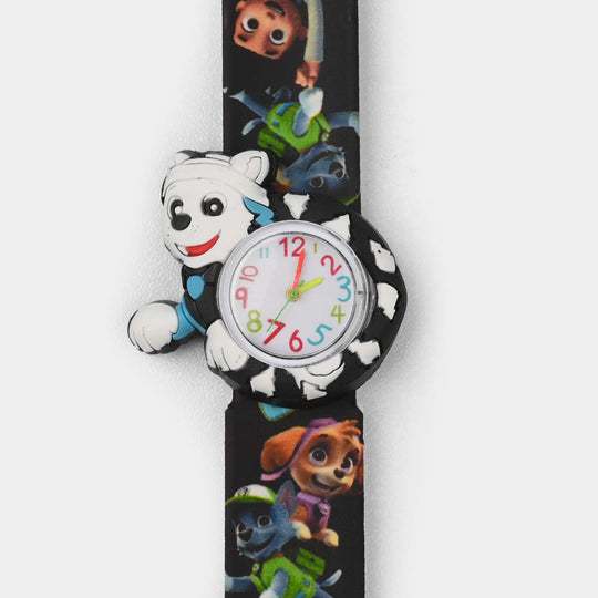 Slap Band Silicon Wrist Watch
