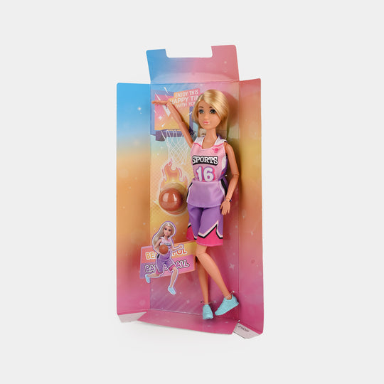 11.5" Lovely Fashion Doll with Accessories Set