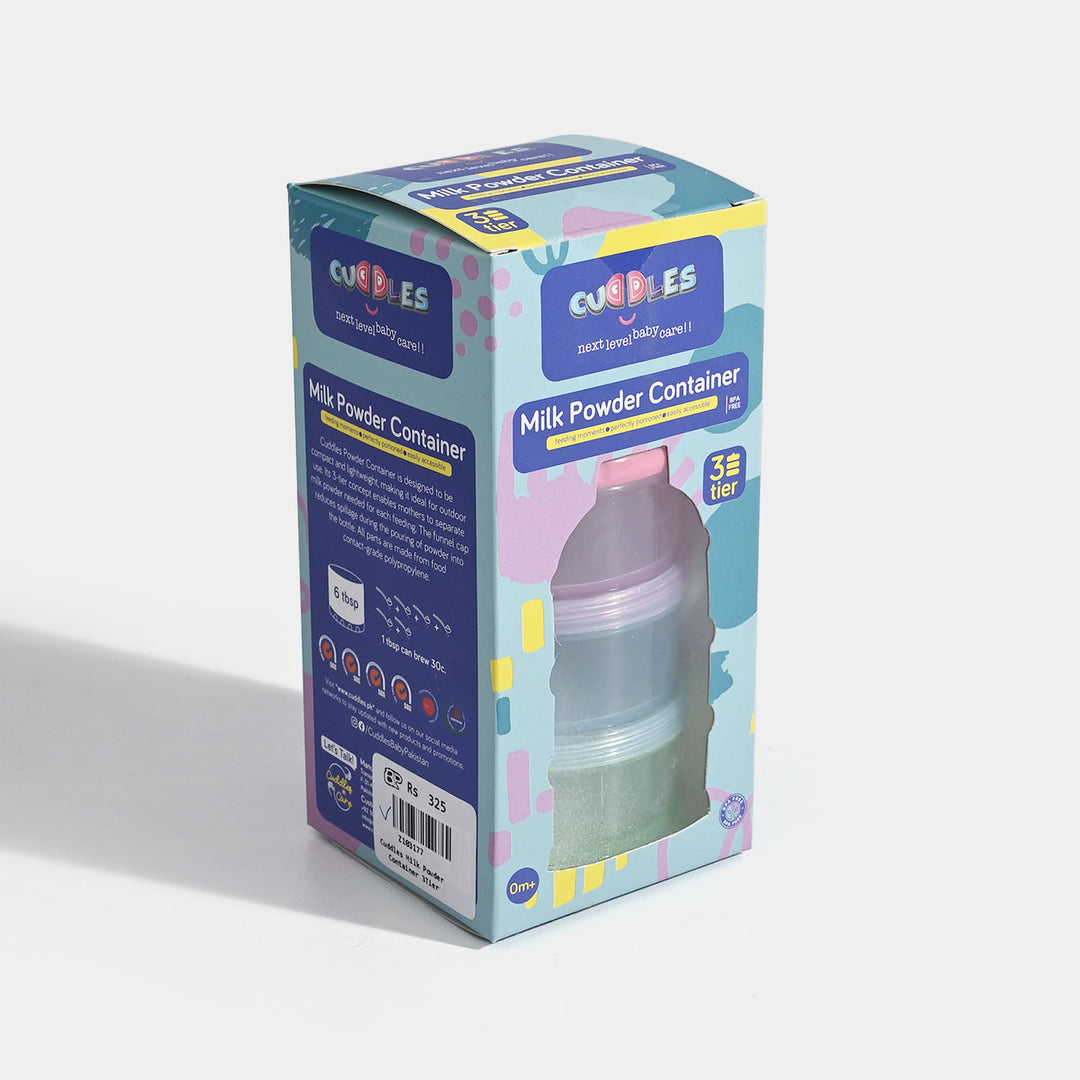 Cuddles Milk Powder Container 3Tier