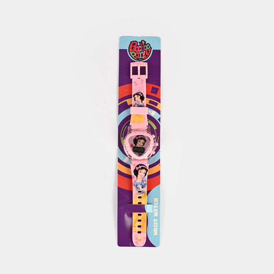 Girls Character Watch Triangle Dial