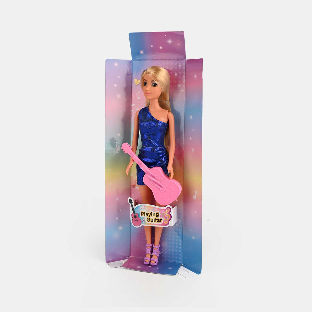 11.5" Lovely Fashion Doll with Accessories Set