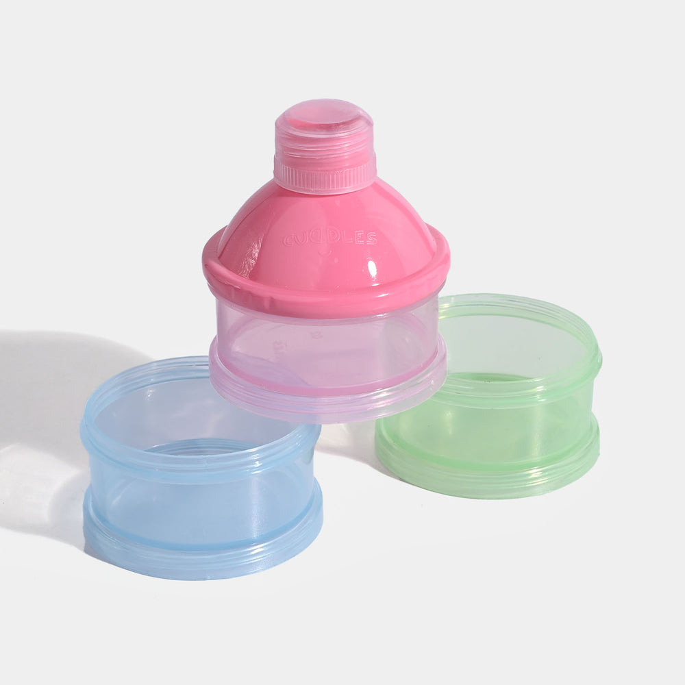 Cuddles Milk Powder Container 3Tier