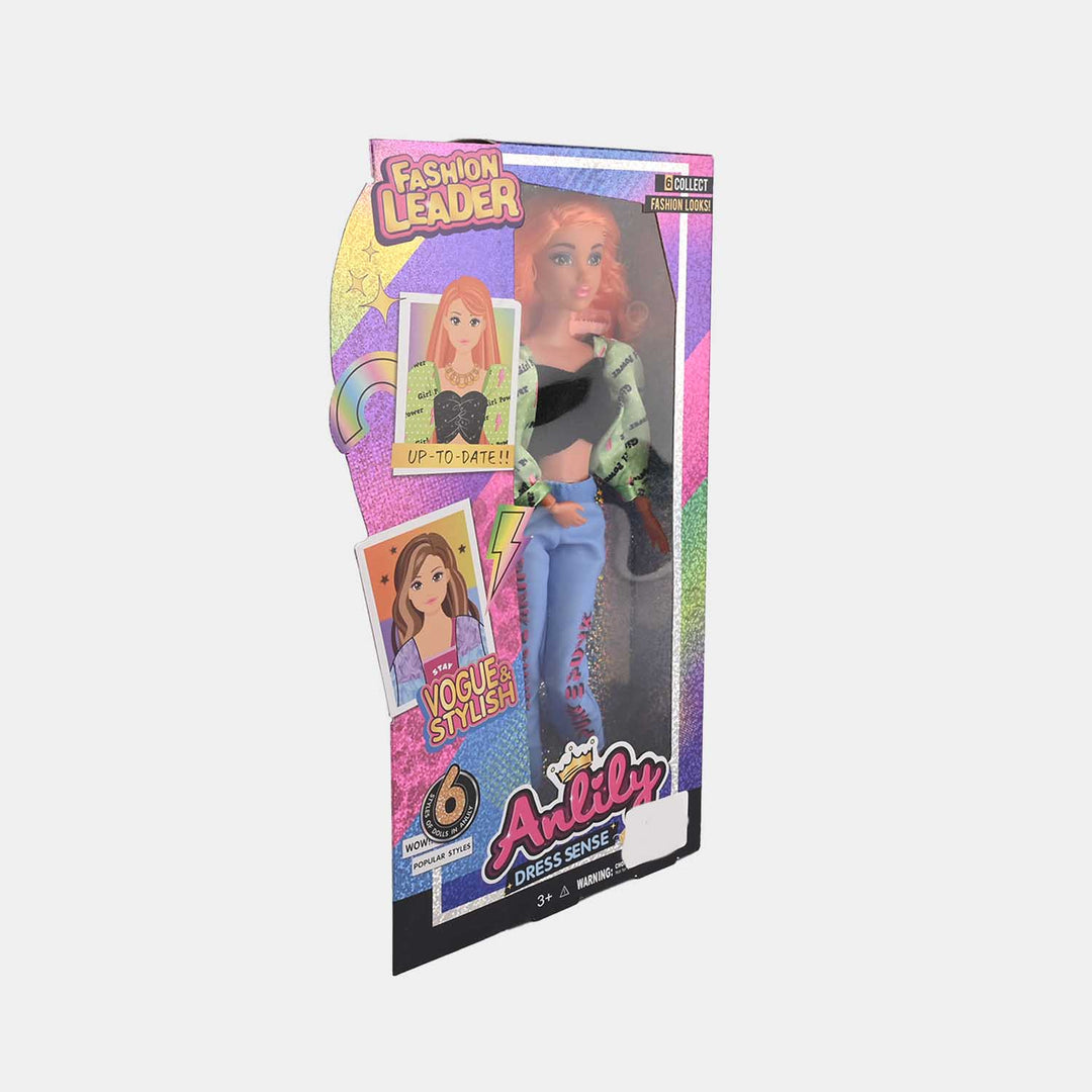 11.5" Lovely Fashion Doll with Accessories Set