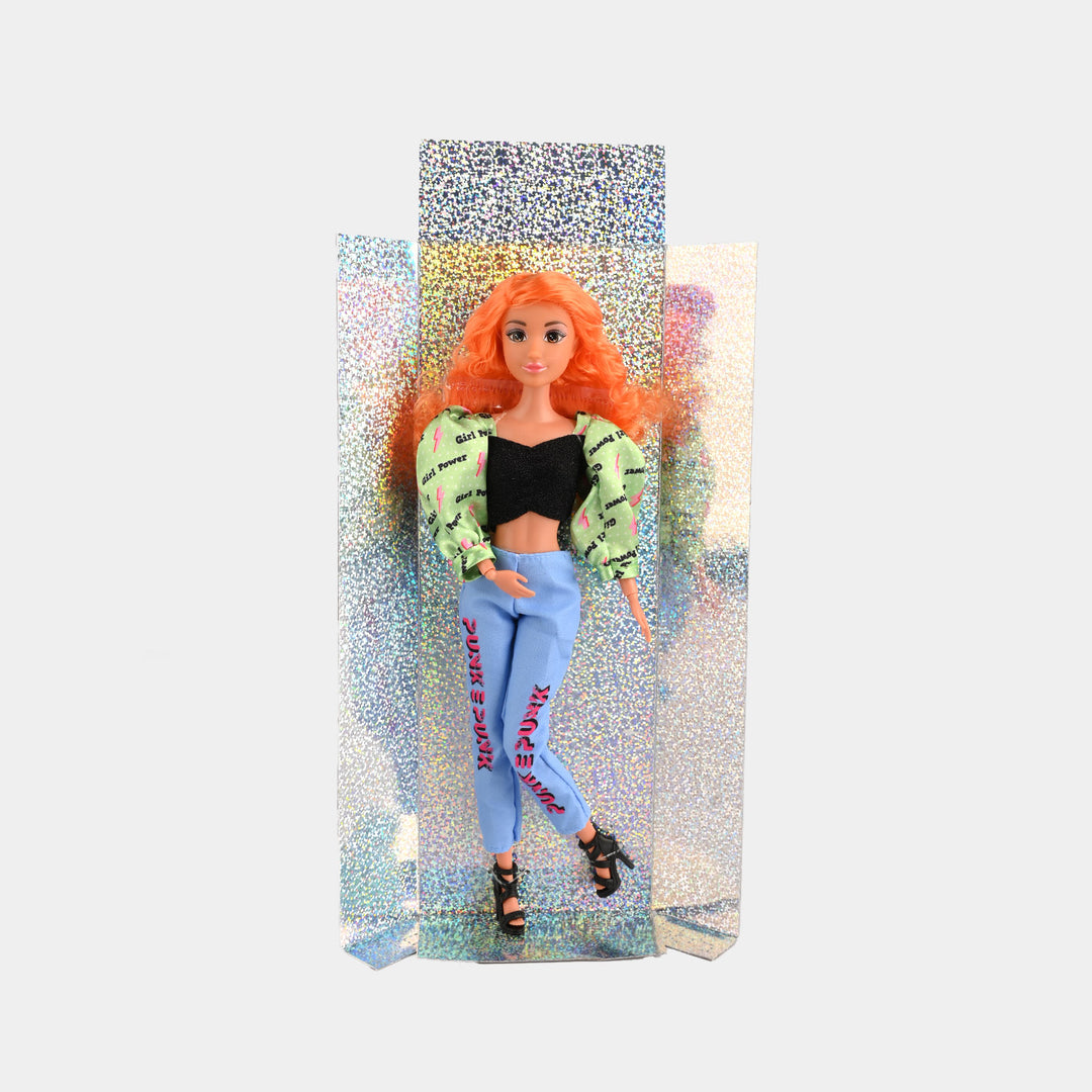 11.5" Lovely Fashion Doll with Accessories Set