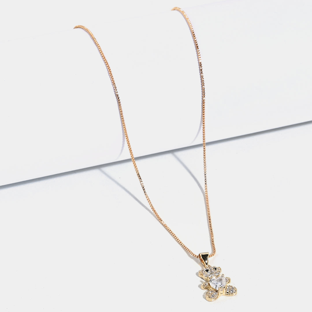 Girls Fancy Zircon Necklace