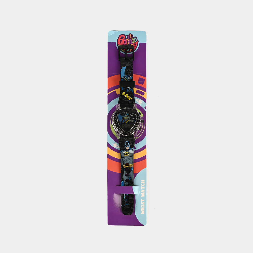 Kids Triangle Dial Wrist Watch with Light & Sound