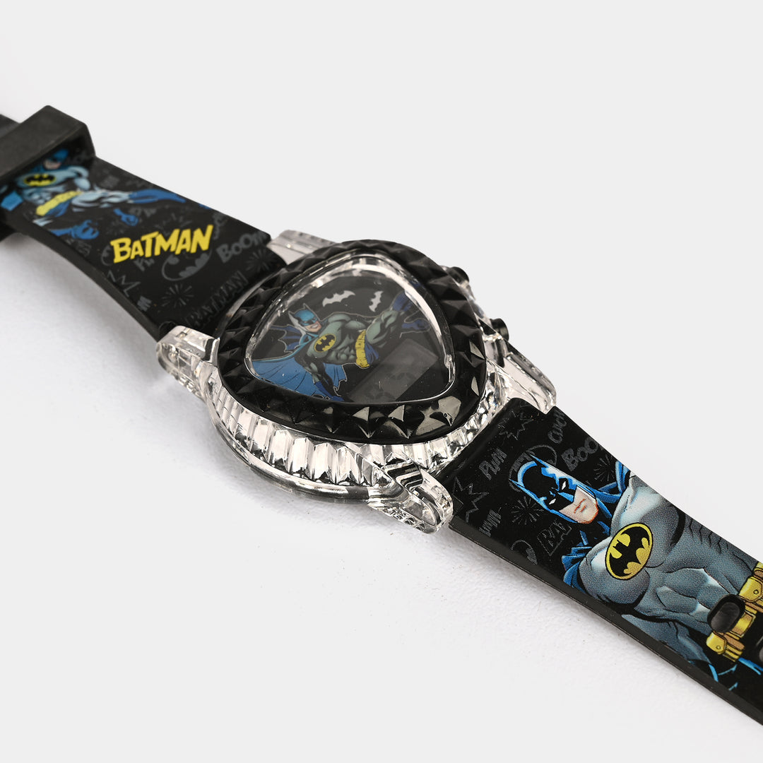Kids Triangle Dial Wrist Watch with Light & Sound
