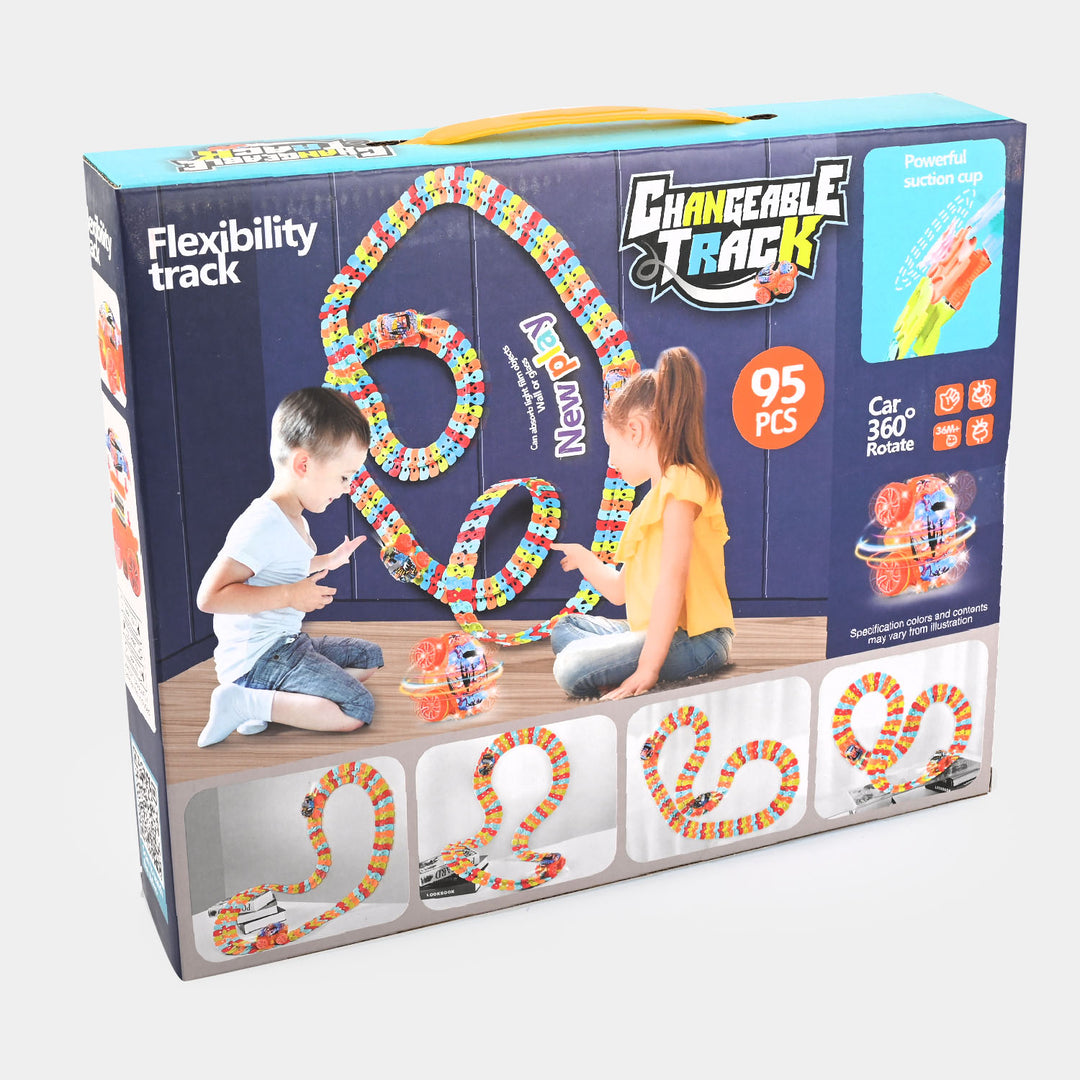 Magic Car Track Play Set For Kids | 95PCs