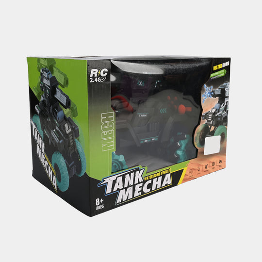 2.4GHz Remote Control Mecha Tank / Water Gel Blaster Vehicle