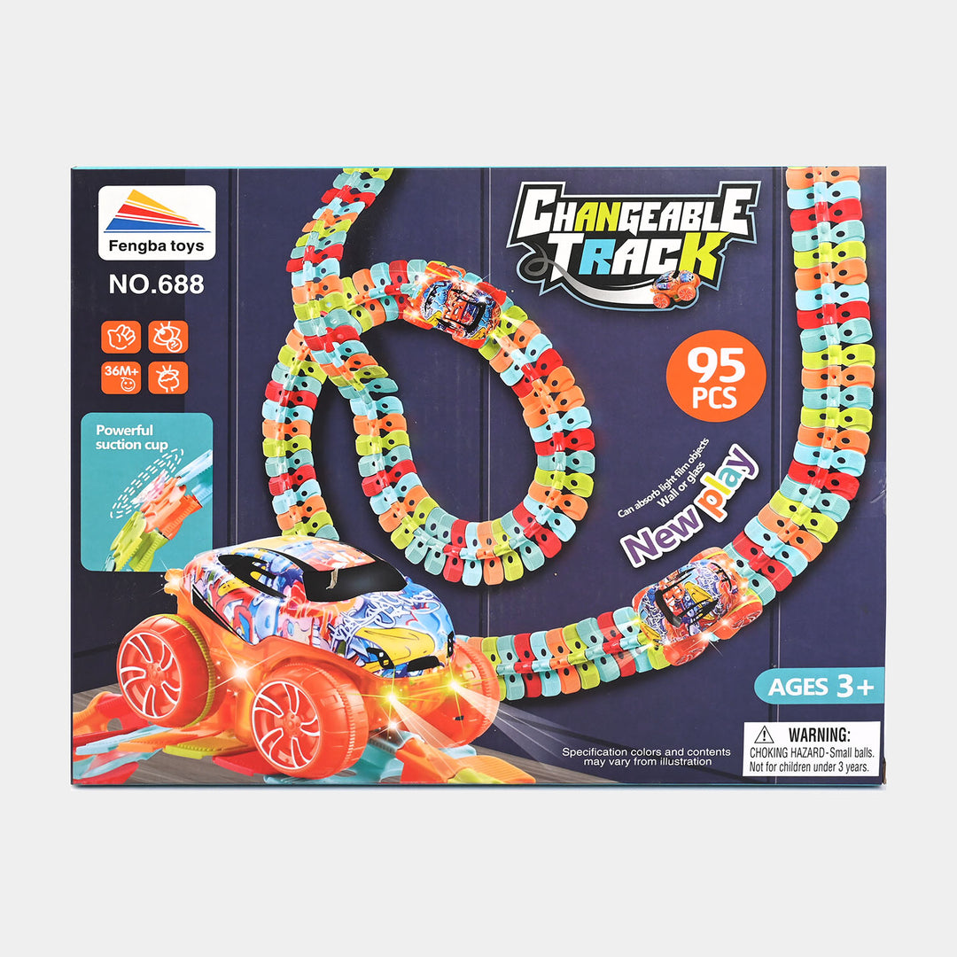 Magic Car Track Play Set For Kids | 95PCs