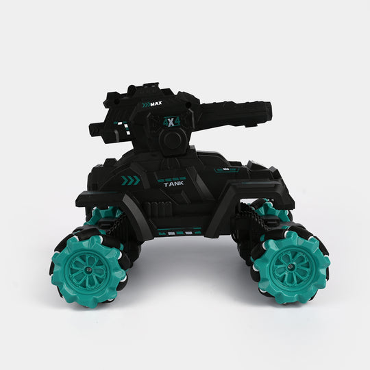 2.4GHz Remote Control Mecha Tank / Water Gel Blaster Vehicle
