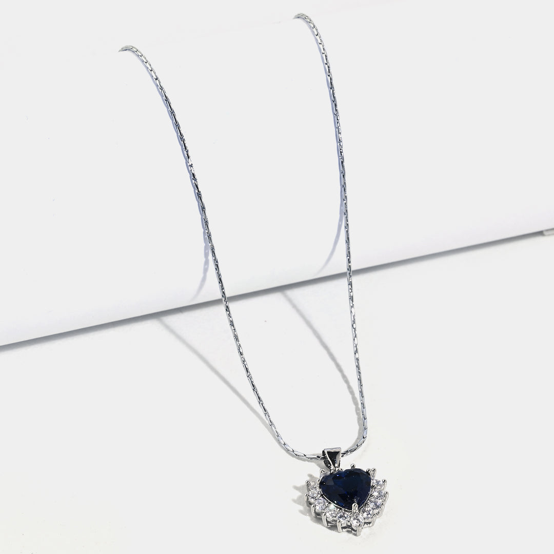 Girls Fancy Zircon Necklace