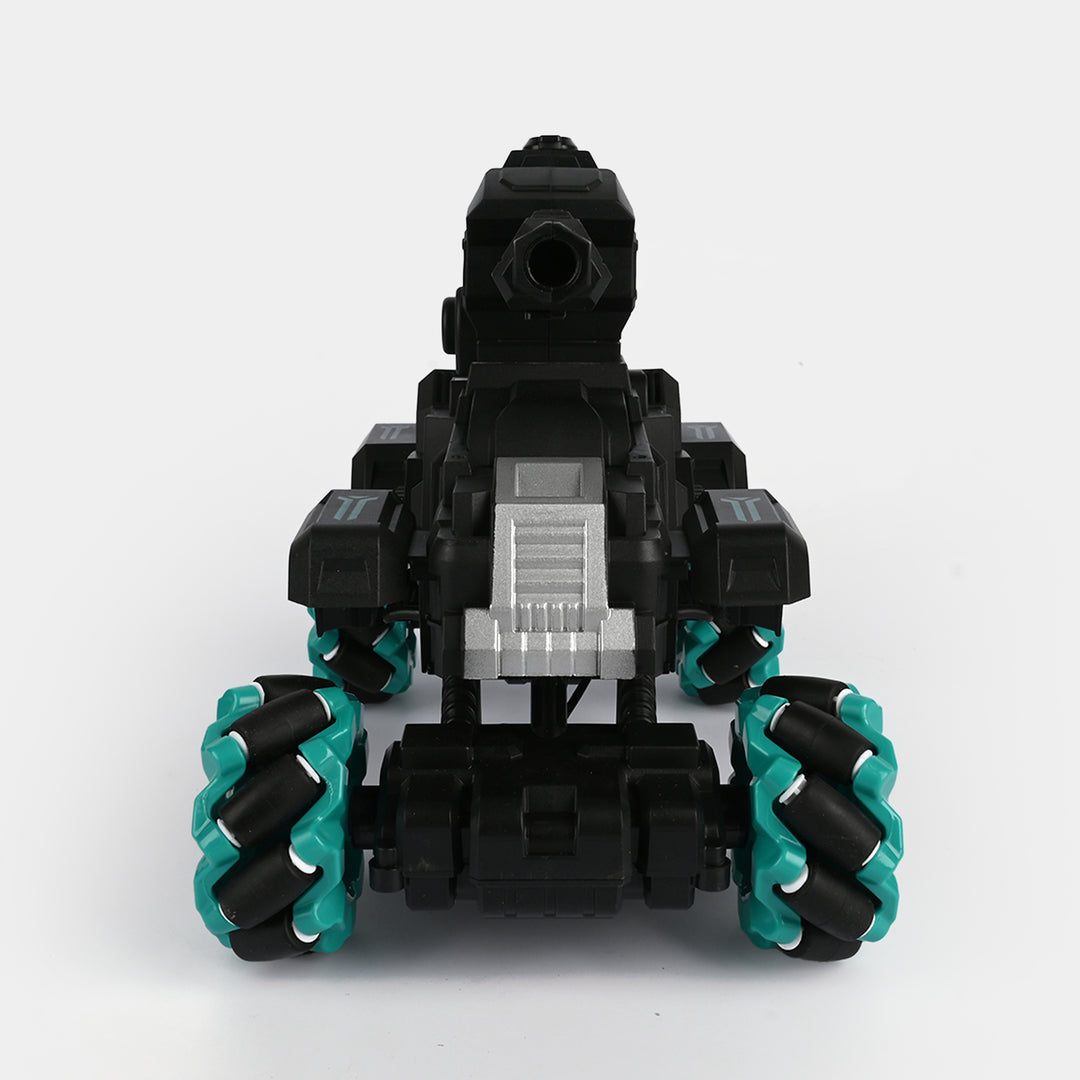 2.4GHz Remote Control Mecha Tank / Water Gel Blaster Vehicle