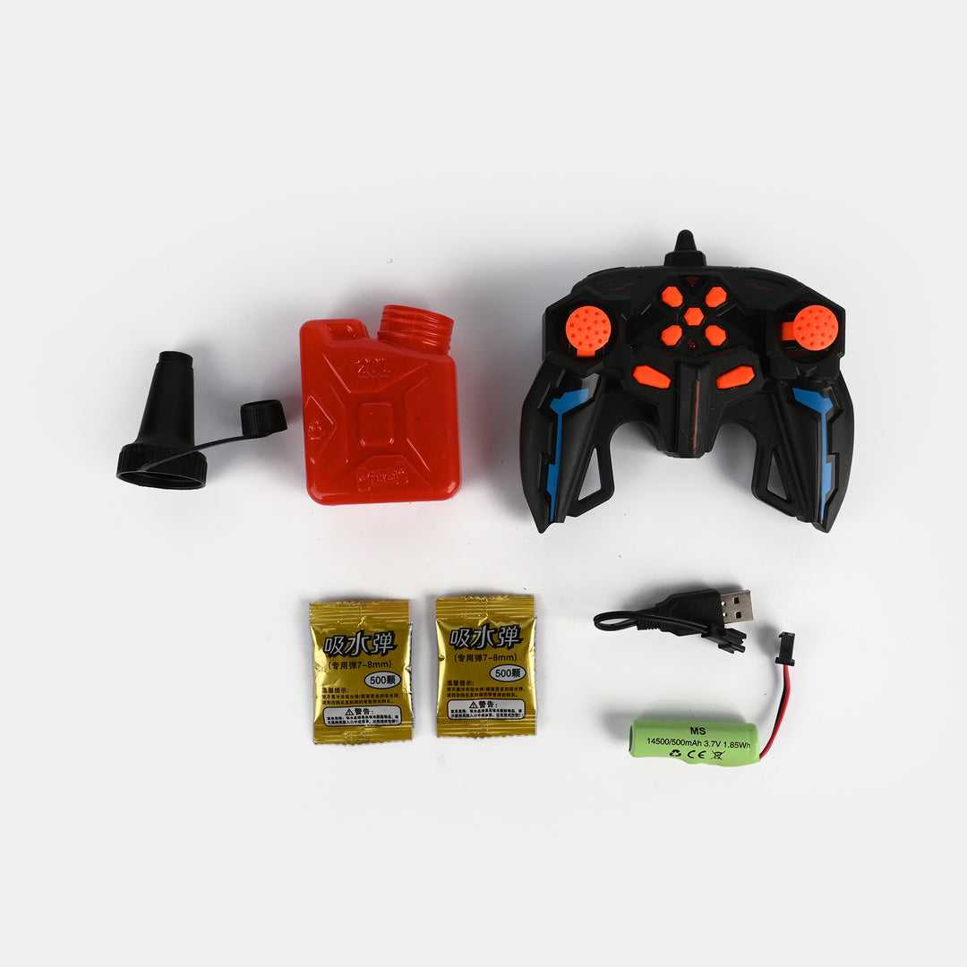 2.4GHz Remote Control Mecha Tank / Water Gel Blaster Vehicle