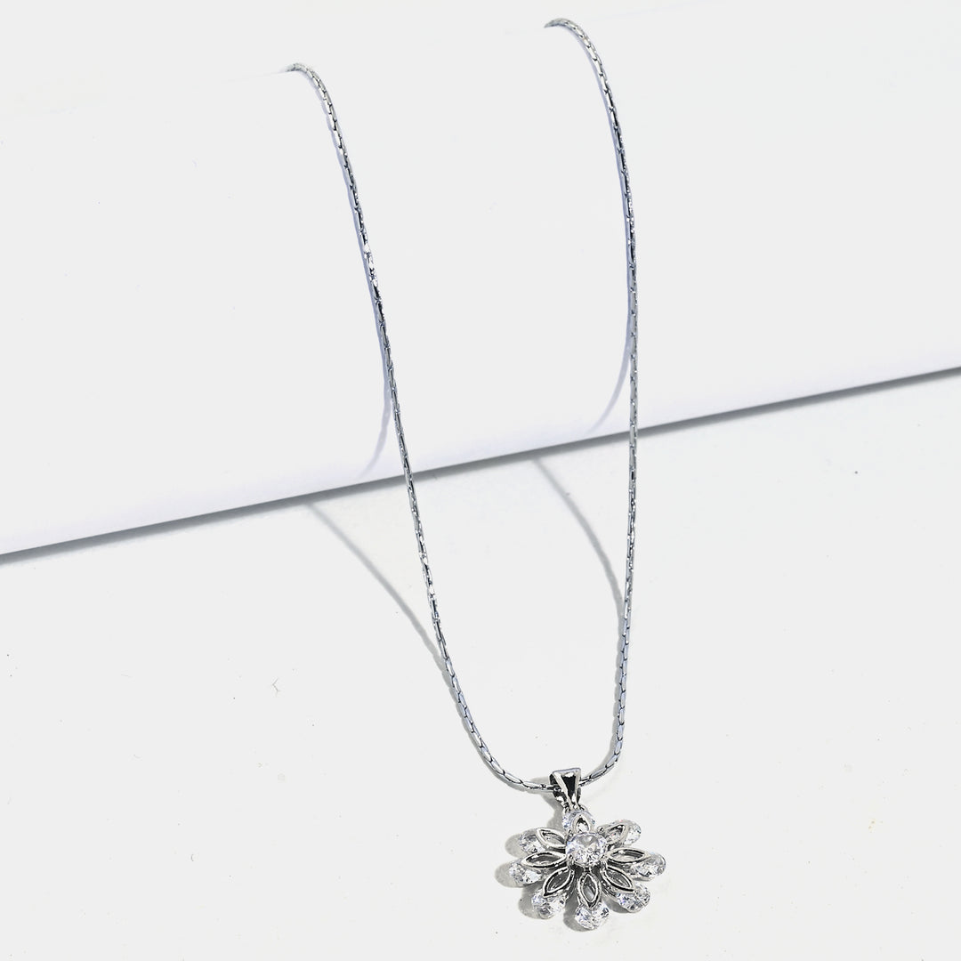 Girls Fancy Zircon Necklace