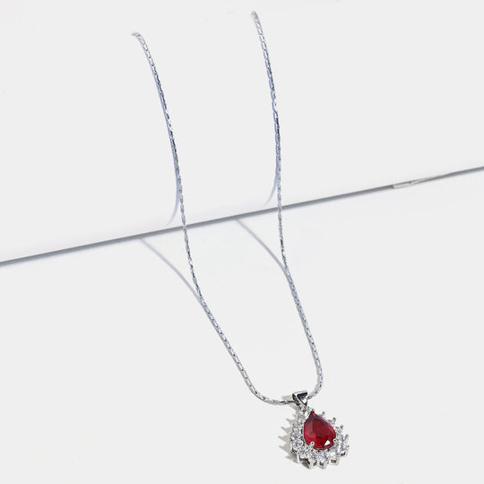 Girls Fancy Zircon Necklace