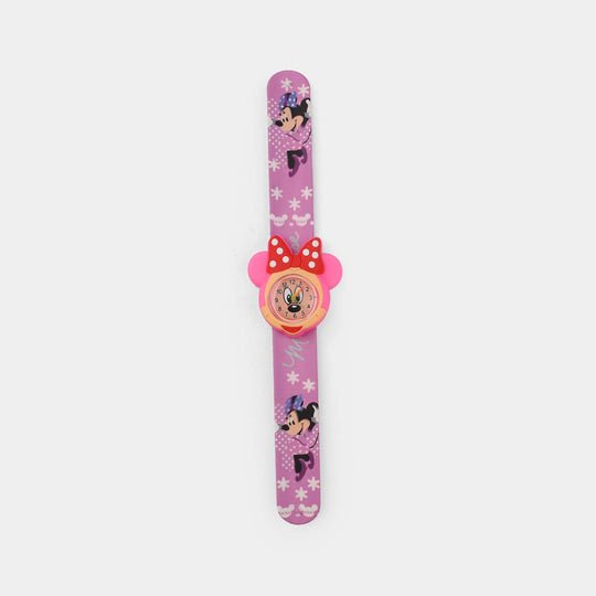 Slap Band Silicon Wrist Watch