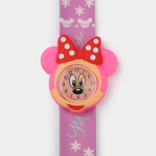 Slap Band Silicon Wrist Watch