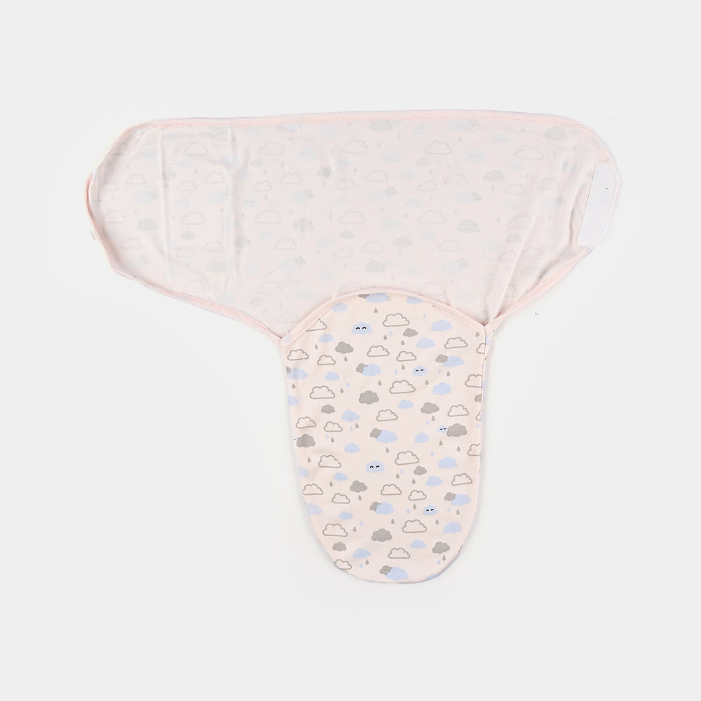 Baby Swaddle with Cap & Mittens Set