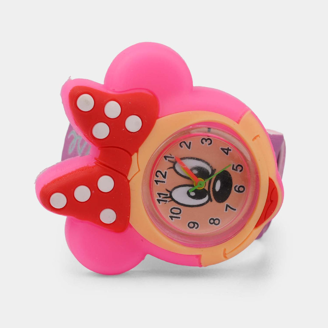 Slap Band Silicon Wrist Watch