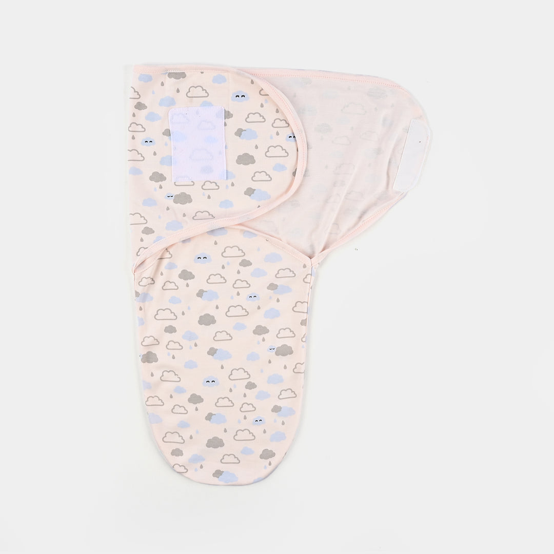 Baby Swaddle with Cap & Mittens Set