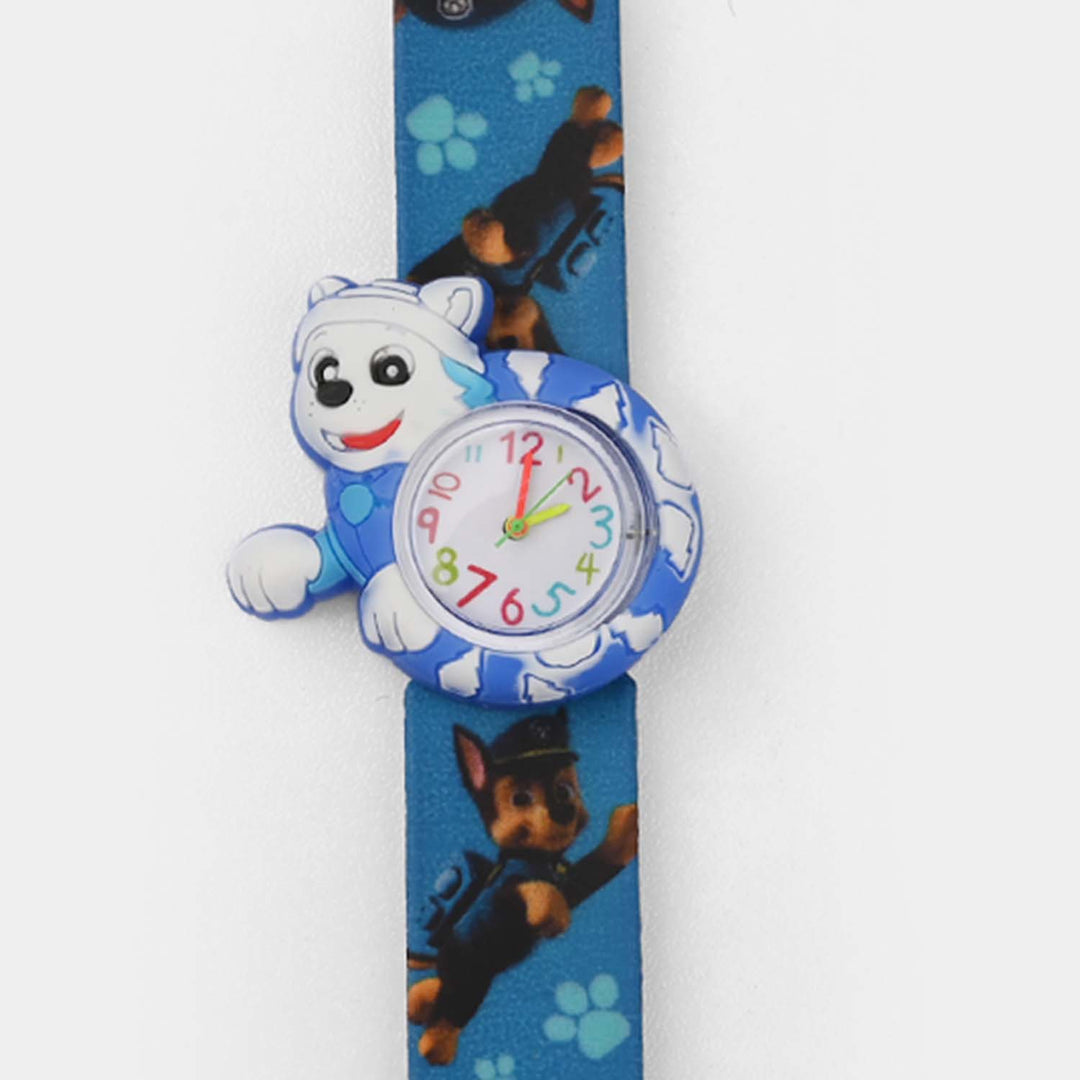 Slap Band Silicon Wrist Watch
